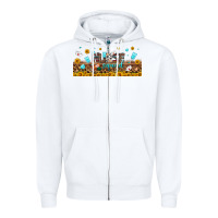 White nurse squad libbey glass Zipper Hoodie - BundleAndBundleShop