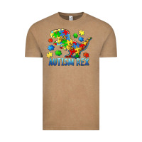 Vintage Coffee autism rex Vintage Tee - BarkalooDesign