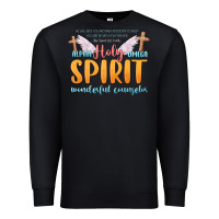 Black holy spirit wonderful counselor Premium Sweatshirt - MaliasSmallBusiness