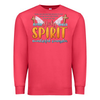 Cardinal holy spirit wonderful counselor Premium Sweatshirt - MaliasSmallBusiness