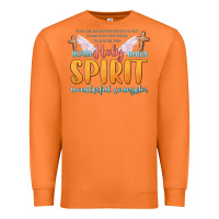 Carrot holy spirit wonderful counselor Premium Sweatshirt - MaliasSmallBusiness