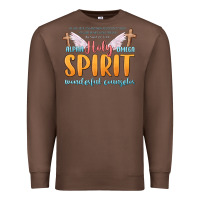 Chestnut holy spirit wonderful counselor Premium Sweatshirt - MaliasSmallBusiness