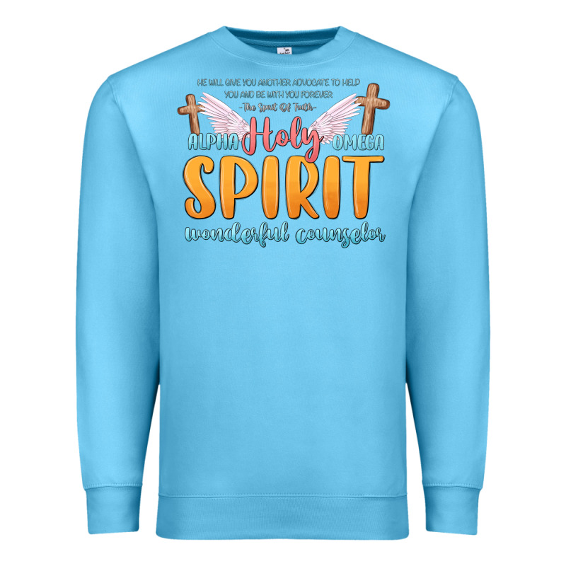 Holy Spirit Wonderful Counselor Premium Sweatshirt by MaliasSmallBusiness | Teevron