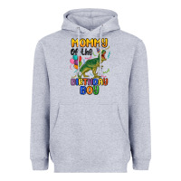 Heather Grey mommy of the birthday boy Heavyweight Hoodie - MaliasSmallBusiness