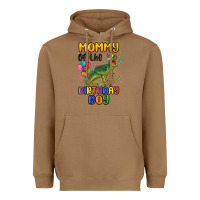 Toasted Coconut mommy of the birthday boy Heavyweight Hoodie - MaliasSmallBusiness