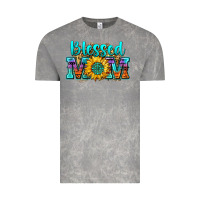 Cloud Rock blessed mom sunflower Vintage Tee - Zillion Design Studio