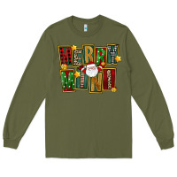 Army Green Christmas merry mini Long Sleeve Tee - FaDigitalArtStudio