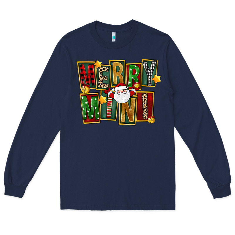 Christmas Merry Mini Long Sleeve Tee by FaDigitalArtStudio | Teevron