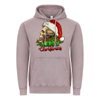 Vintage Zinc Merry Christmas Vintage Hoodie - RanaPortraitStore
