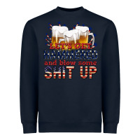 Navy lets get hammered Heavyweight Sweatshirt - texasbilliewilder