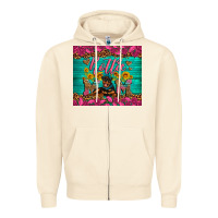 Sandshell Rottie mom with roses Zipper Hoodie - Artiststas