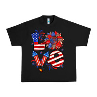 Black 4th of july love Urban Heavy Tee - Zillion Design Studio