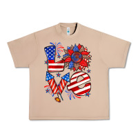 Burro 4th of july love Urban Heavy Tee - Zillion Design Studio