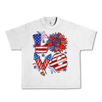 Lunar Rock 4th of july love Urban Heavy Tee - Zillion Design Studio