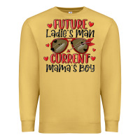 Antique Gold future ladies man current mamas boy Premium Sweatshirt - MaliasSmallBusiness