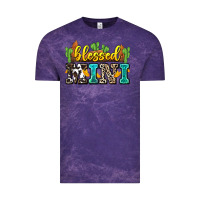 Cloud Purple blessed mini Vintage Tee - Zillion Design Studio