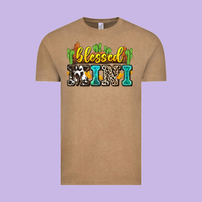 Blessed Mini Vintage Tee Designed By Zillion Design Studio