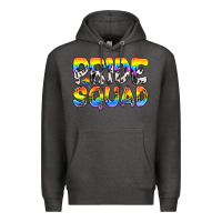Charcoal Heather Western LGBTQ+ Pride Squad Premium Hoodie - BundleAndBundleShop