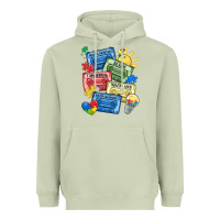 Matcha autism cassette tapes Heavyweight Hoodie - MaliasSmallBusiness