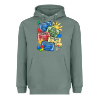 Sage autism cassette tapes Heavyweight Hoodie - MaliasSmallBusiness