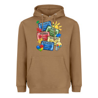 Toasted Coconut autism cassette tapes Heavyweight Hoodie - MaliasSmallBusiness