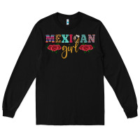Black mexican girl Long Sleeve Tee - HRA Design Shop