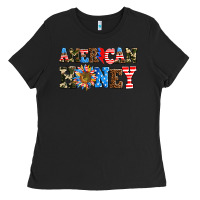Black American honey Ladies Tee - AdoDesignShop