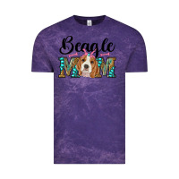Cloud Purple western beagle mom Vintage Tee - RanaPortraitStore