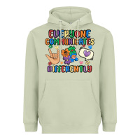 Matcha everyone communicates differently Heavyweight Hoodie - MaliasSmallBusiness