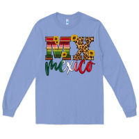 Colony Blue mexico Long Sleeve Tee - HRA Design Shop