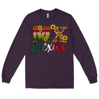 Plum mexico Long Sleeve Tee - HRA Design Shop