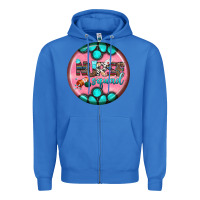 True Royal nurse round earrings 3 Zipper Hoodie - BundleAndBundleShop