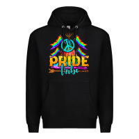 Black LGBTQ+ Pride Tribe Premium Hoodie - BundleAndBundleShop