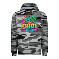 Slate Camo LGBTQ+ Pride Tribe Premium Hoodie - BundleAndBundleShop