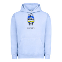 Pigment Grape Ice Blue Glitter Rainbow Mom Skull Urban Hoodie - Bettercallsaul