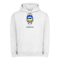 Pigment Lunar Rock Blue Glitter Rainbow Mom Skull Urban Hoodie - Bettercallsaul