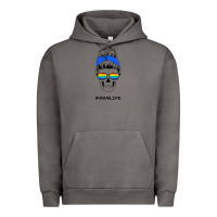 Pigment Tornado Blue Glitter Rainbow Mom Skull Urban Hoodie - Bettercallsaul