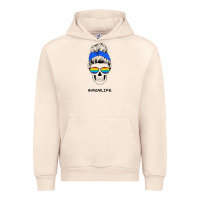 Sandshell Blue Glitter Rainbow Mom Skull Urban Hoodie - Bettercallsaul