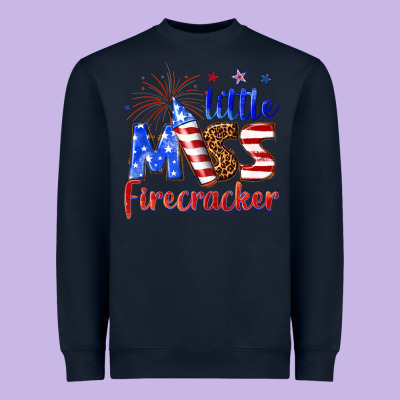 Heavyweight Sweatshirt little miss firecracker billie wilder