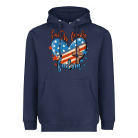 Navy faith family freedom Heavyweight Hoodie - MaliasSmallBusiness