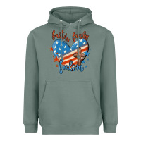 Sage faith family freedom Heavyweight Hoodie - MaliasSmallBusiness