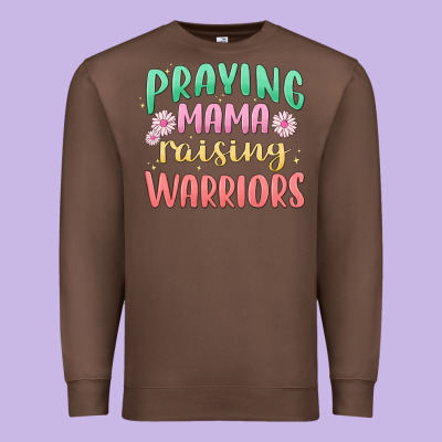 Prying Mama Raising Warriors Malia Premium Sweatshirt Designed By Maliassmallbusiness