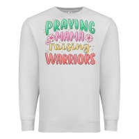 Dove Grey prying mama raising warriors malia Premium Sweatshirt - MaliasSmallBusiness