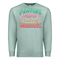 Seafoam prying mama raising warriors malia Premium Sweatshirt - MaliasSmallBusiness