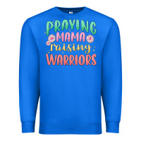 True Royal prying mama raising warriors malia Premium Sweatshirt - MaliasSmallBusiness