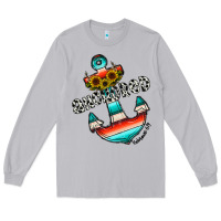 Moon Dust anchored Long Sleeve Tee - CowhideDigitalArt