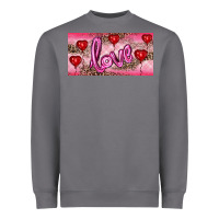 Storm Valentine's Day Love Balloon Heart Balloons Heavyweight Sweatshirt - RanaPortraitStore