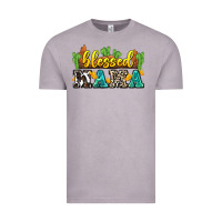 Vintage Zinc blessed mama Vintage Tee - Zillion Design Studio