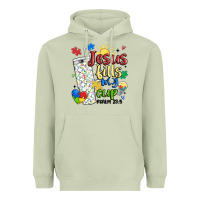Matcha autism jesus fills my cup Heavyweight Hoodie - MaliasSmallBusiness