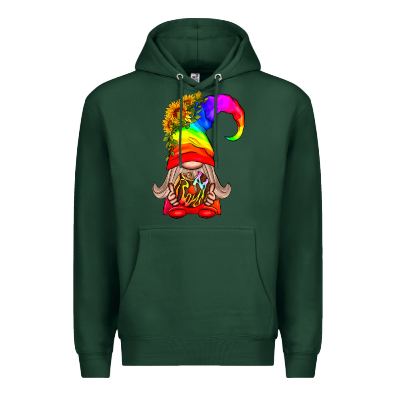 Lgbtq+ Pride Gnome With Donut Premium Hoodie by BundleAndBundleShop | Teevron